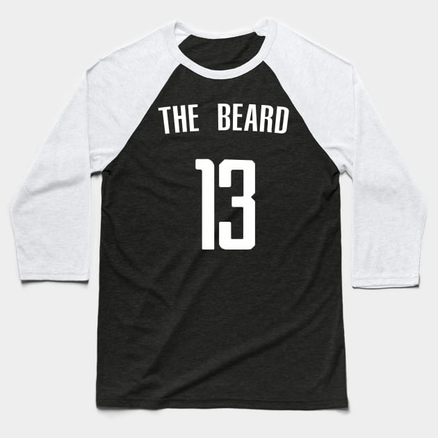 James Harden 'The Beard' Nickname Jersey - Houston Rockets Baseball T-Shirt by xavierjfong